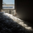 Ice in a Beaufort, NC fish house